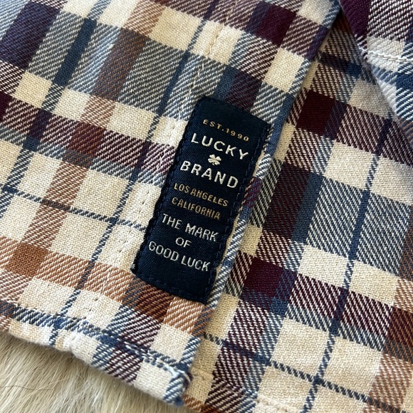 NWT Mens Lucky Brand Button Down - Picture 9 of 10
